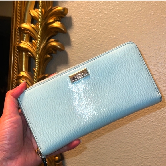 kate spade Handbags - Kate Spade Patent Long Wallet